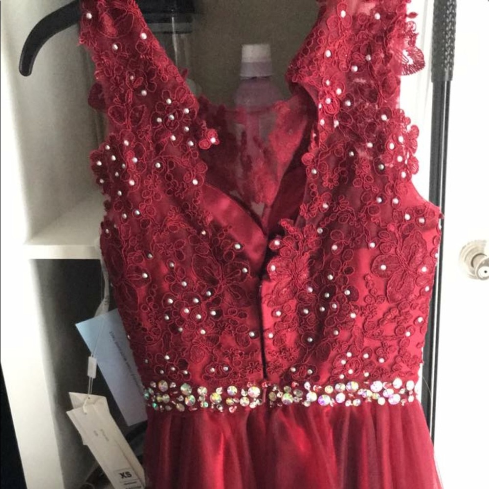 Maroon dress never worn